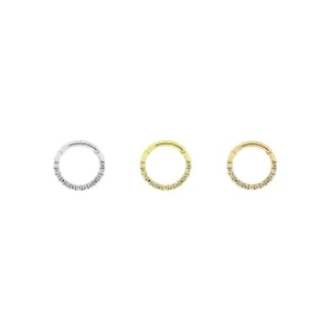 Pavé Clicker - White Diamond
