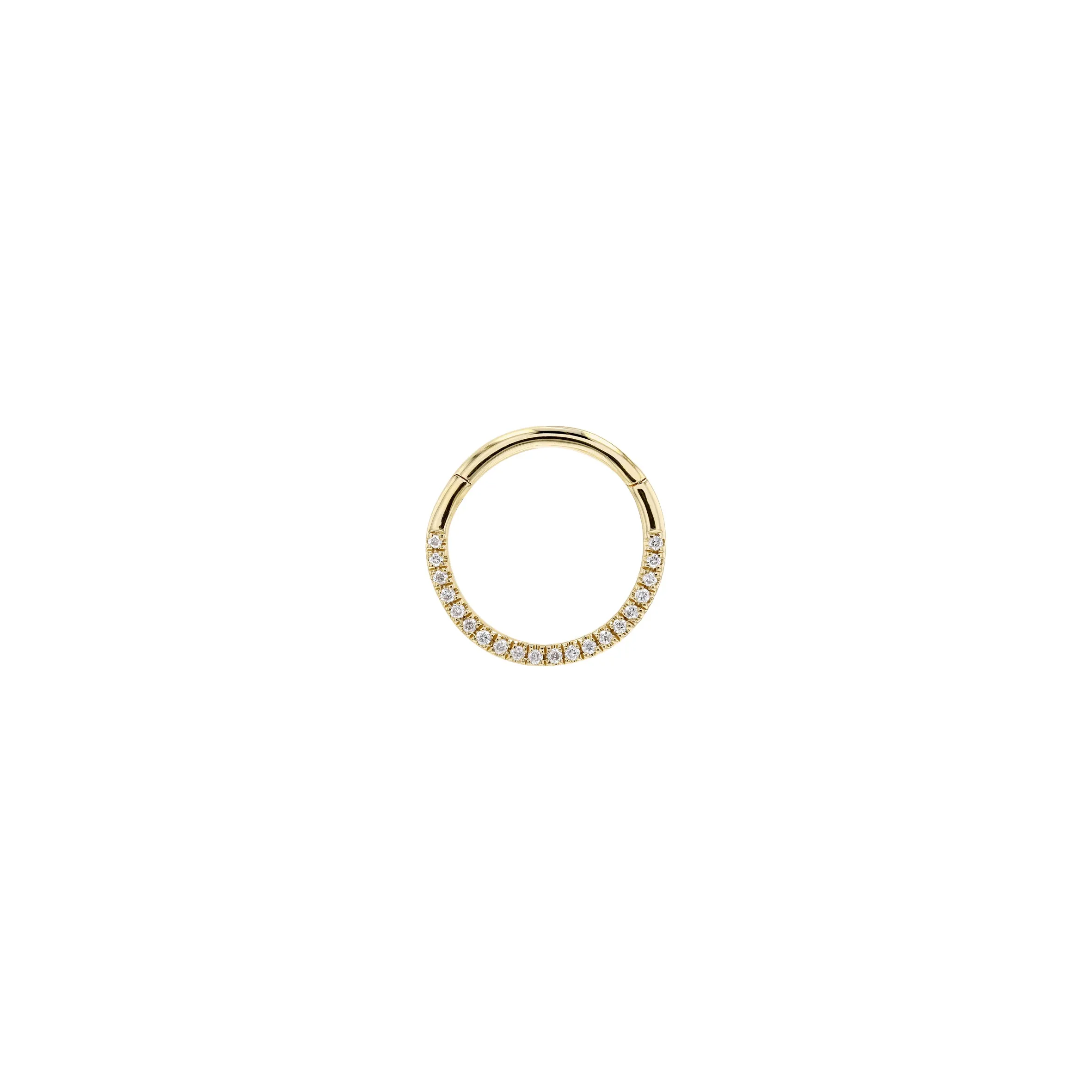 Pavé Clicker - White Diamond