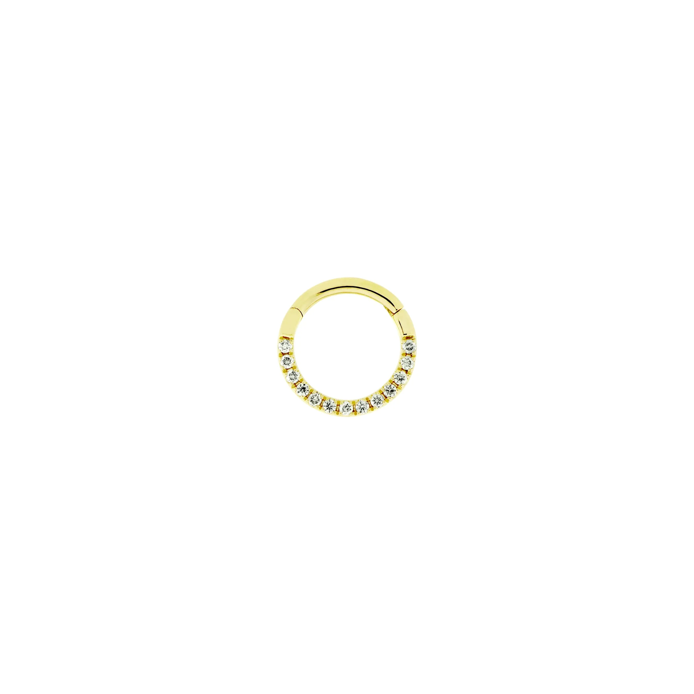 Pavé Clicker - White Diamond