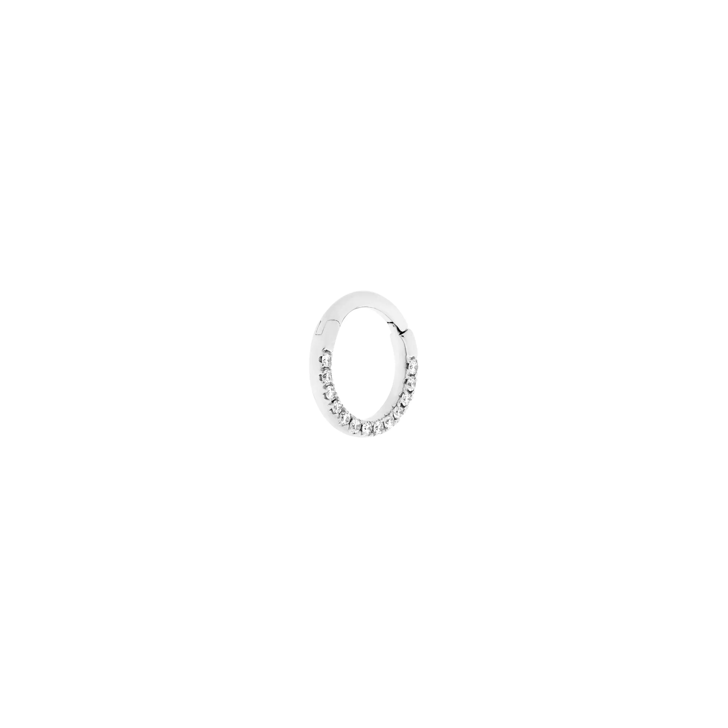 Pavé Clicker - White Diamond