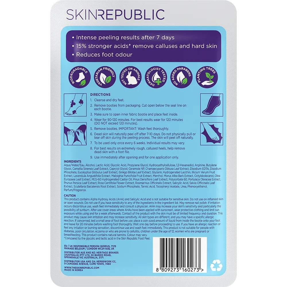 Pedi Peel Max Intensive Exfoliating Treatment (Pack of 10)