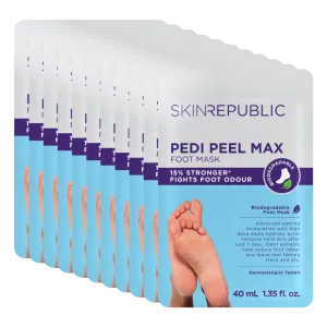 Pedi Peel Max Intensive Exfoliating Treatment (Pack of 10)