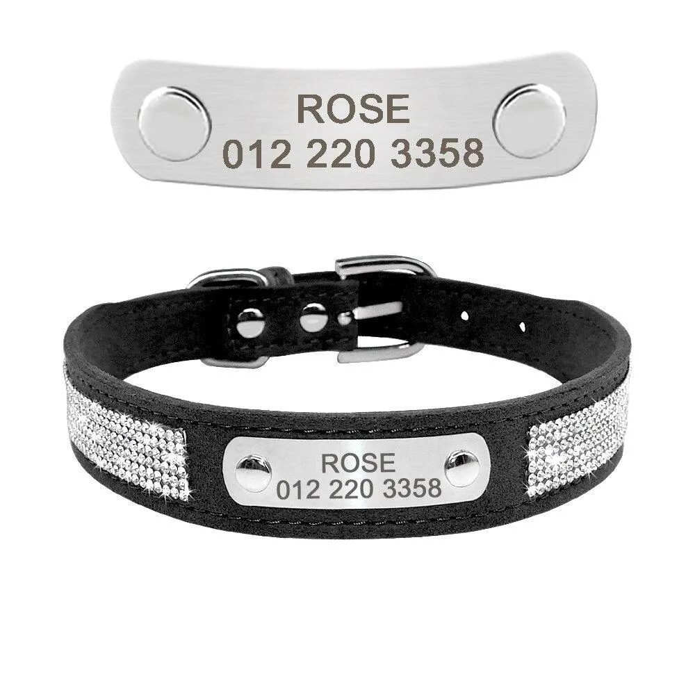 Pet Personalized Leather Collar