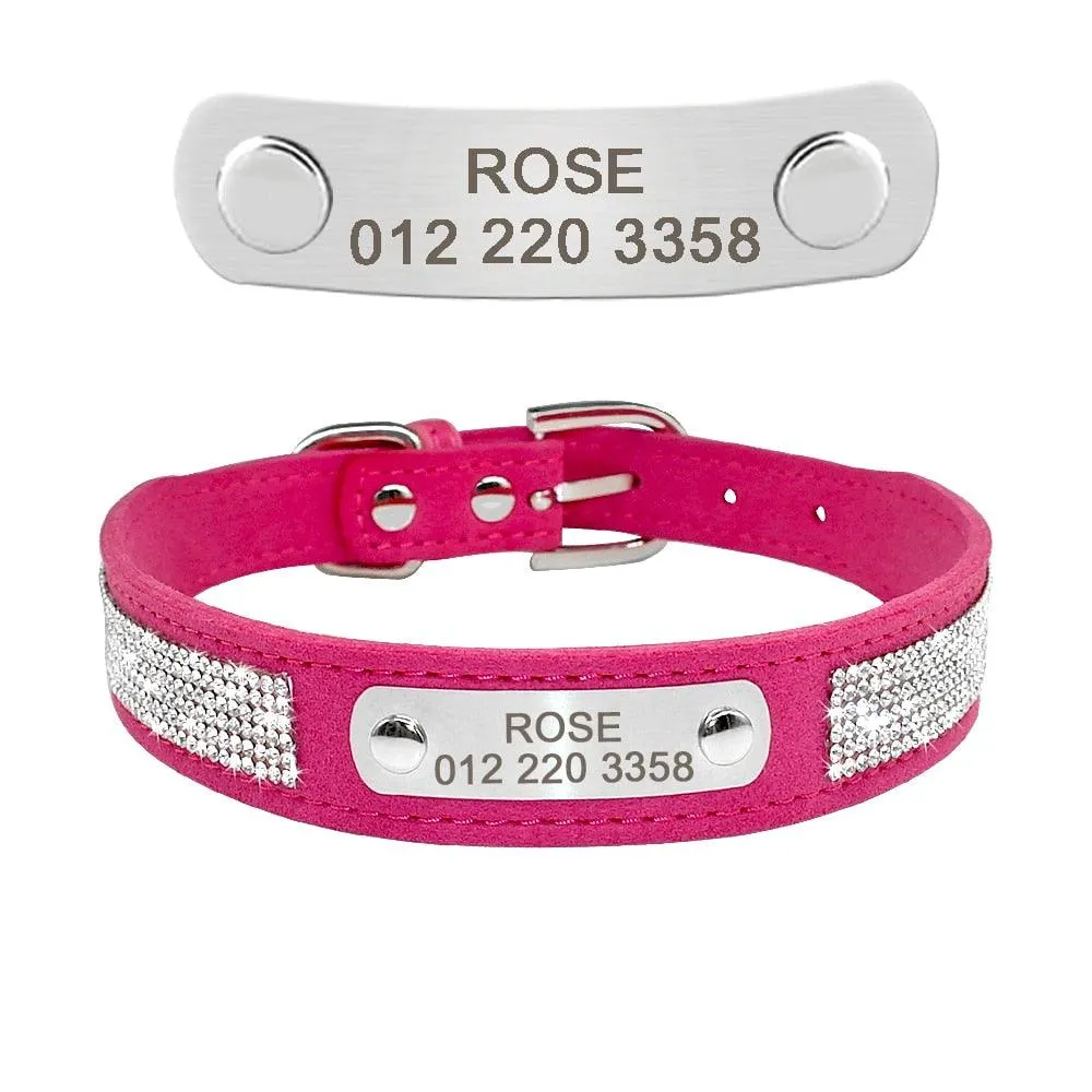 Pet Personalized Leather Collar