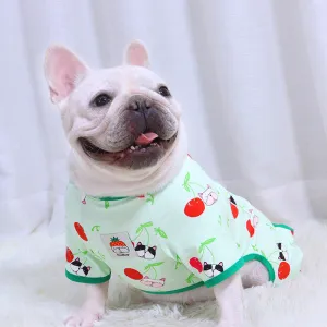 Pet Pyjamas-Animal Print Pet Clothes