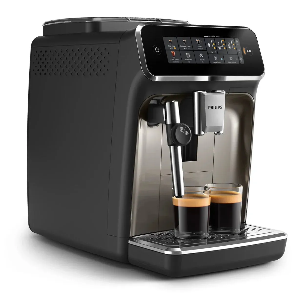 Philips 3300 Super Automatic Espresso Machine with SilentBrew EP3326/90