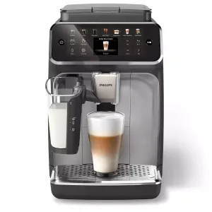 Philips 4400 LatteGo Super Automatic Espresso, Cappuccino, & Latte Macchiato Machine with SilentBrew EP4447/90 - BACKORDERED, JANUARY ETA