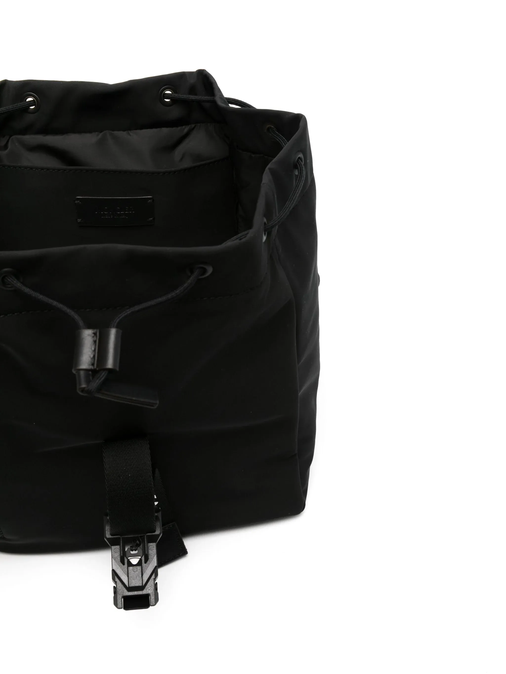 Trick drawstring backpack