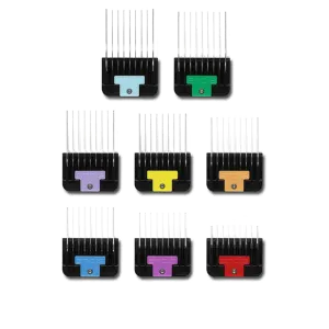 Universal Stainless Steel Combs 8-Piece Set by Andis