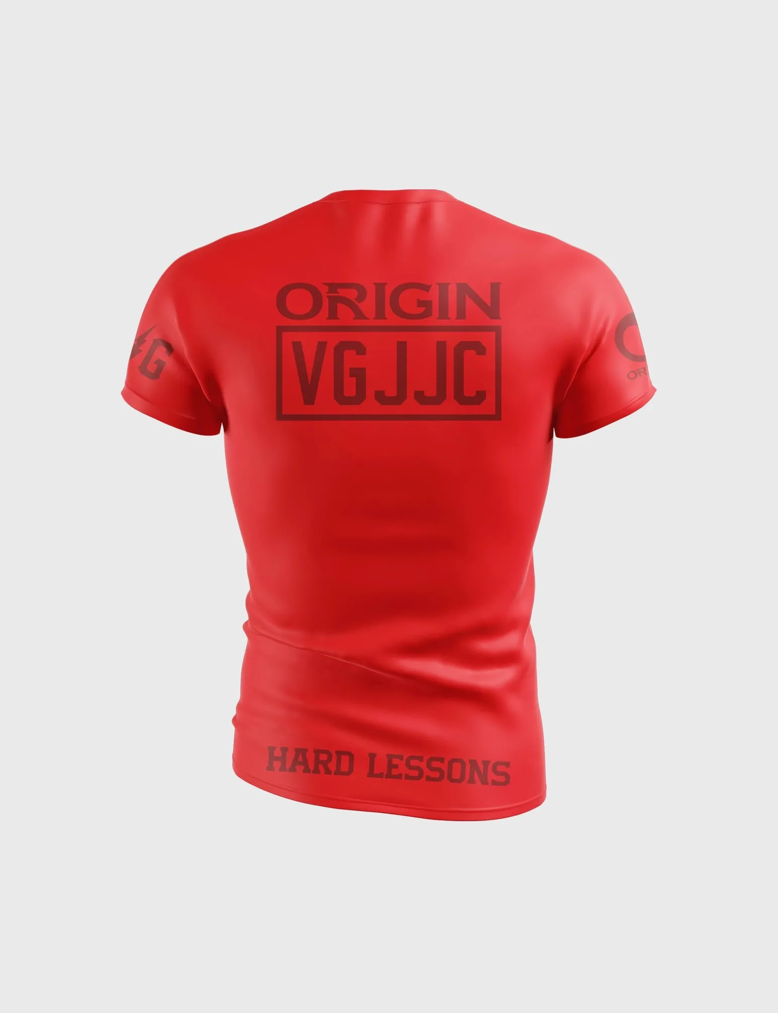VGHC HARD LESSONS SS COMFORT FIT RASHGUARD