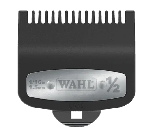 Wahl Premium Cutting Guide comb with metal clip #1/2 - 1pc guard