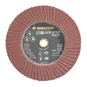 Walter QUICK-STEP™ FLEX Finishing Disc 4-1/2" GR: 80 07Q458 - Single Disc