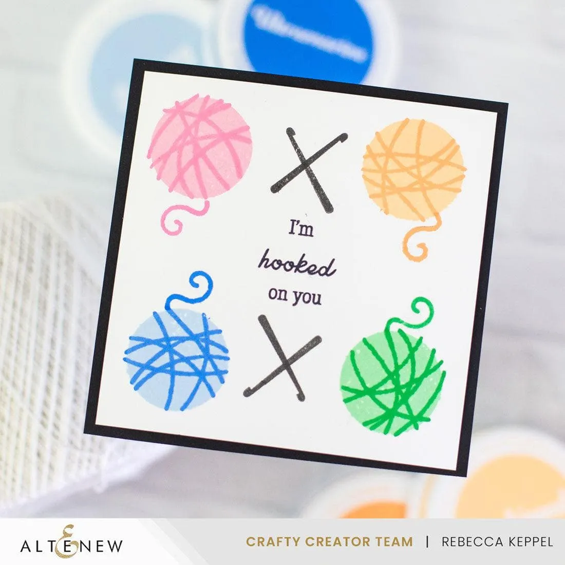 Warm & Cozy Fresh Dye Ink Mini Cube & Reinker Bundle